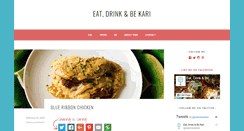 Desktop Screenshot of eatdrinkbe.com